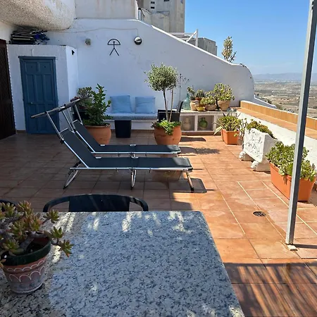 With A Great Terrace, Sea And Land Views *